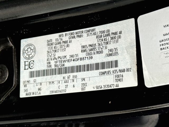 2016 Ford F-150 XLT SuperCrew Image 30