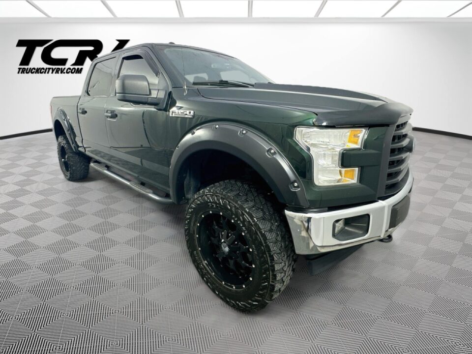 2015 Ford F-150 XLT SuperCrew V8 5.0 lifted Upper Image 1